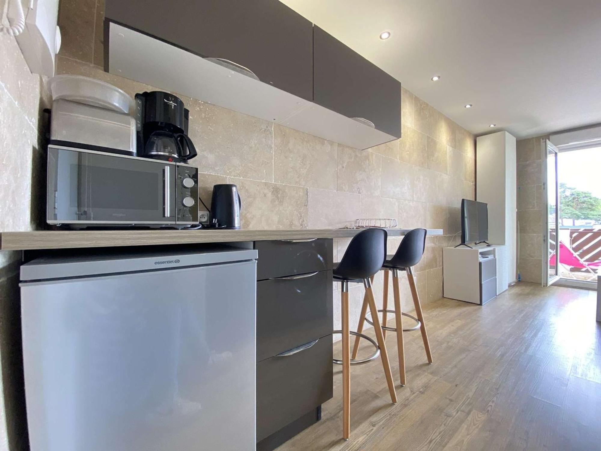 Studio Moderne Avec Balcon Sud, Parking Prive, Pres Avenue De Gaulle - 2 Couchages A La Baule - Fr-1-245-107 Exterior photo